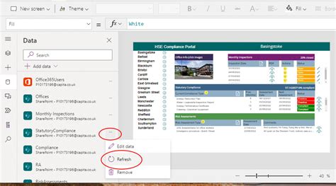 Then apply the below formula on button's OnSelect property as : OnSelect = UpdateContext ( {TimerGo: true}) Where, UpdateContext = It is the function that is used to create a context variable that holds a piece of. . Powerapps refresh screen after submit